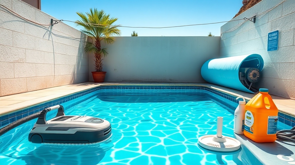 איך מתחזקים בריכות קטנות בלי להשתגע?