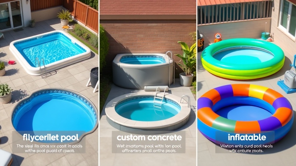 סוגי בריכות קטנות – מה באמת מתאים לכם?